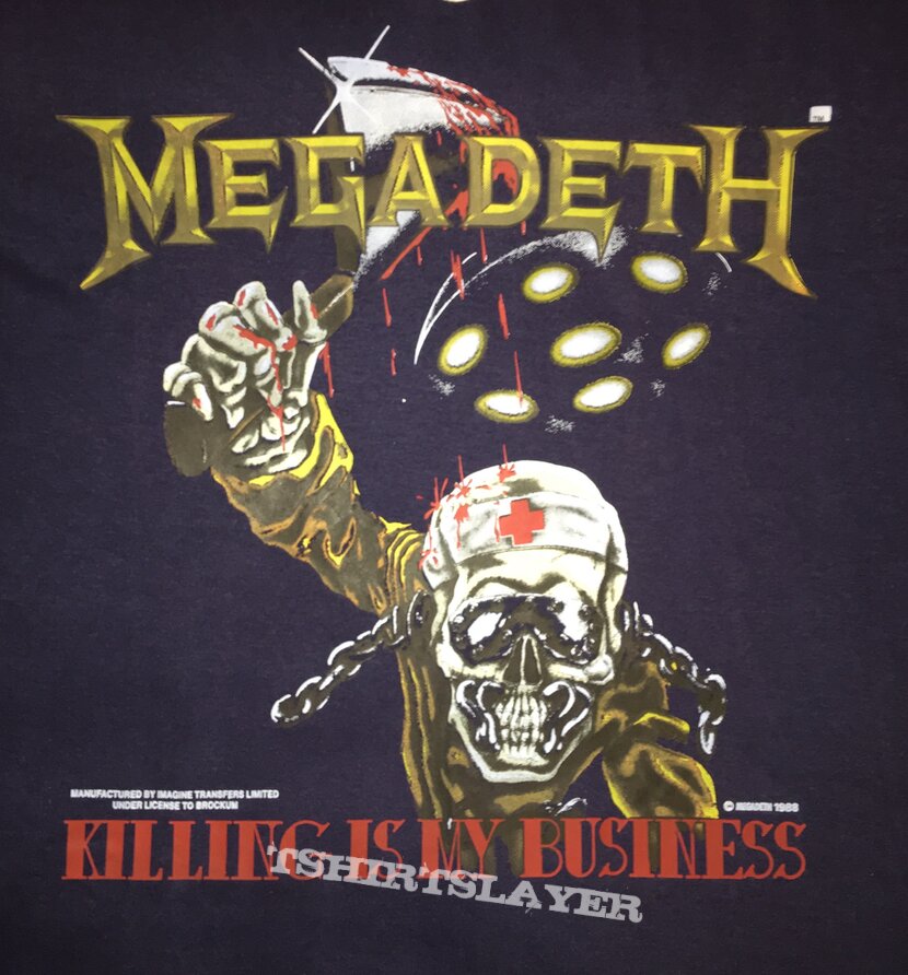 Megadeth &#039;Killing Is my Business...&#039; Shirt