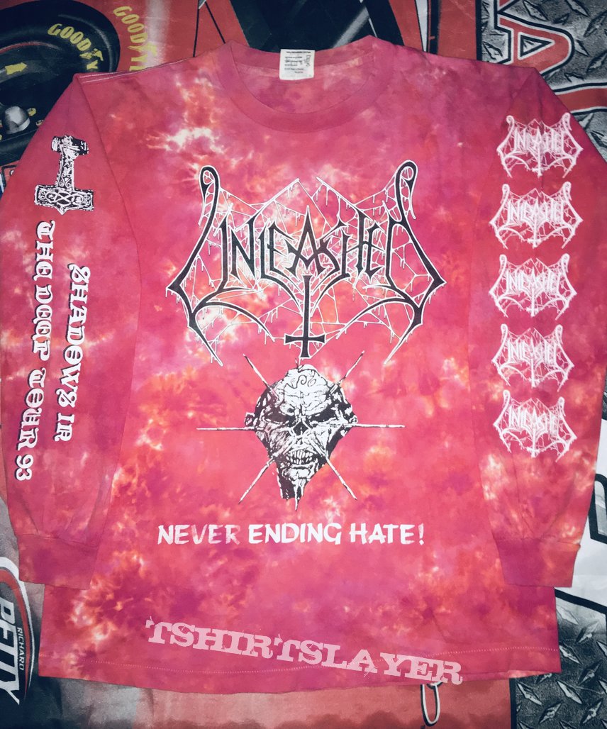 Unleashed &#039;Never Ending Hate&#039; L/S Shirt