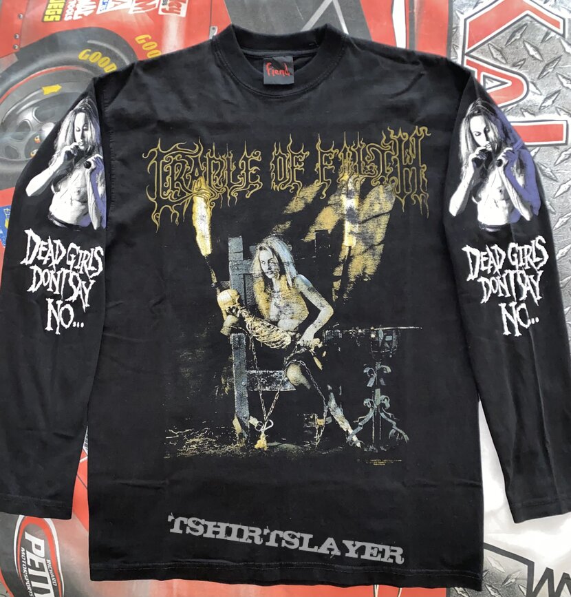 Cradle Of Filth &#039; Dead Girls Don&#039;r Say No&#039; L/S shirt