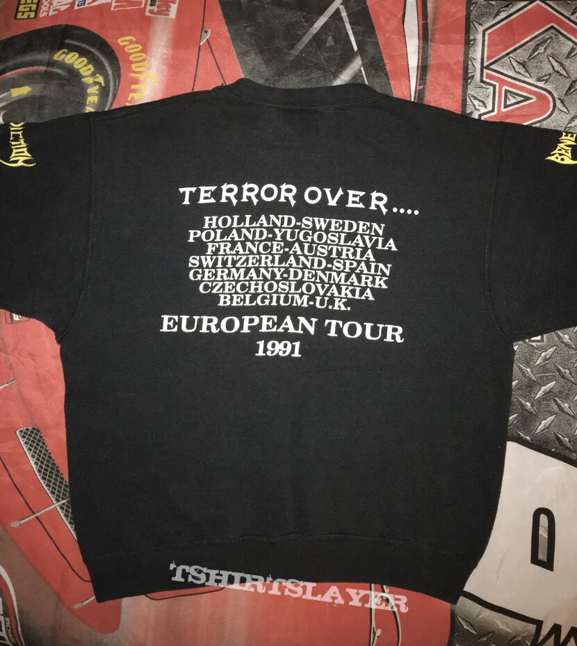 Benediction &#039;Terror Over Europe&#039; Sweatshirt