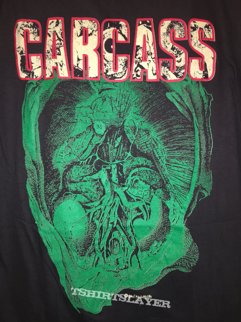 Carcass Green Cavity/Definition shirt