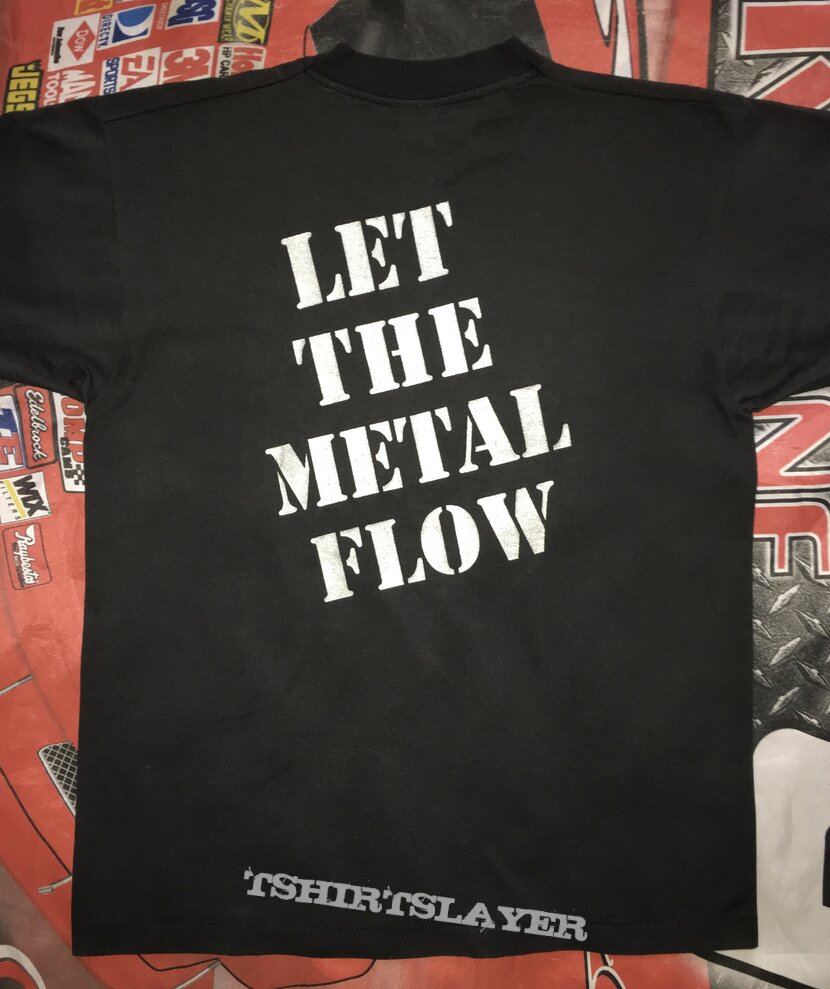 Death &#039;Let the Metal Flow&#039; shirt