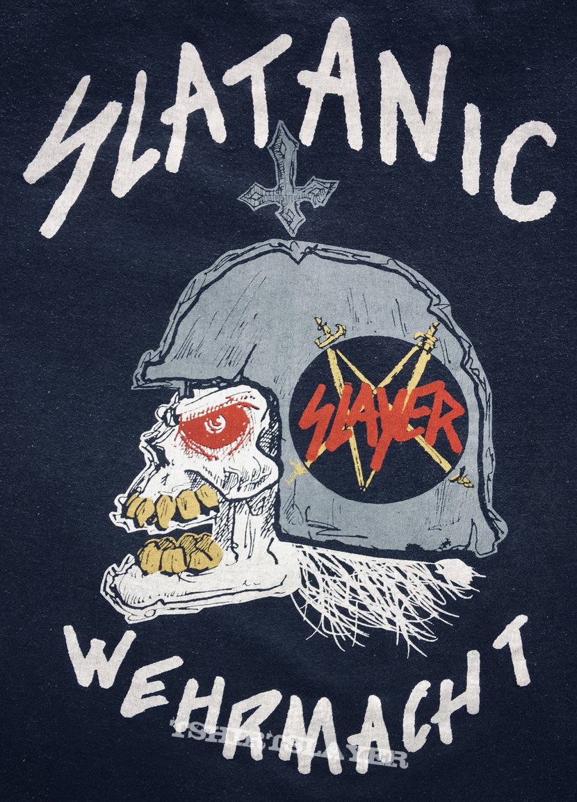 Slayer &#039;Slatanic Wehrmacht&#039; tshirt