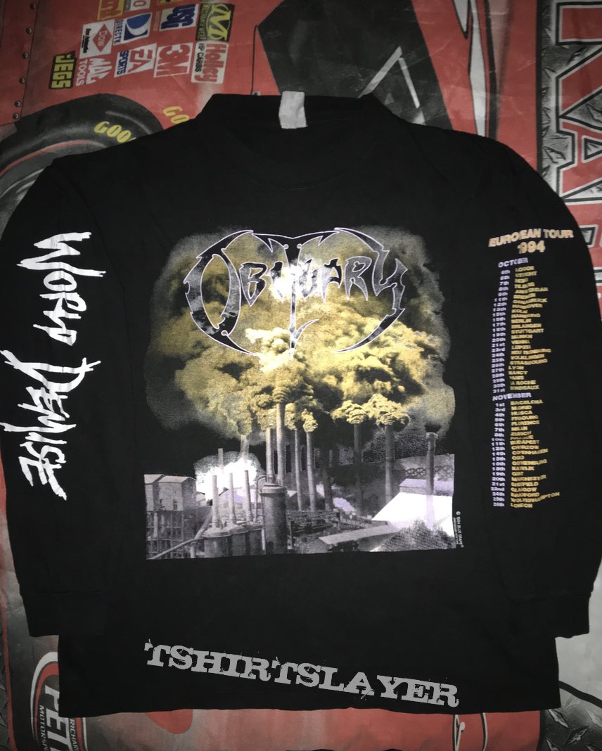 Obituary &#039;World Demise&#039; L/S Shirt