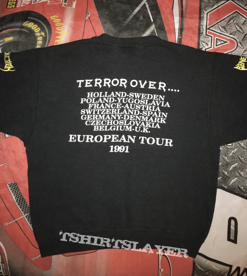 Benediction &#039;Terror Over Europe&#039; Sweatshirt