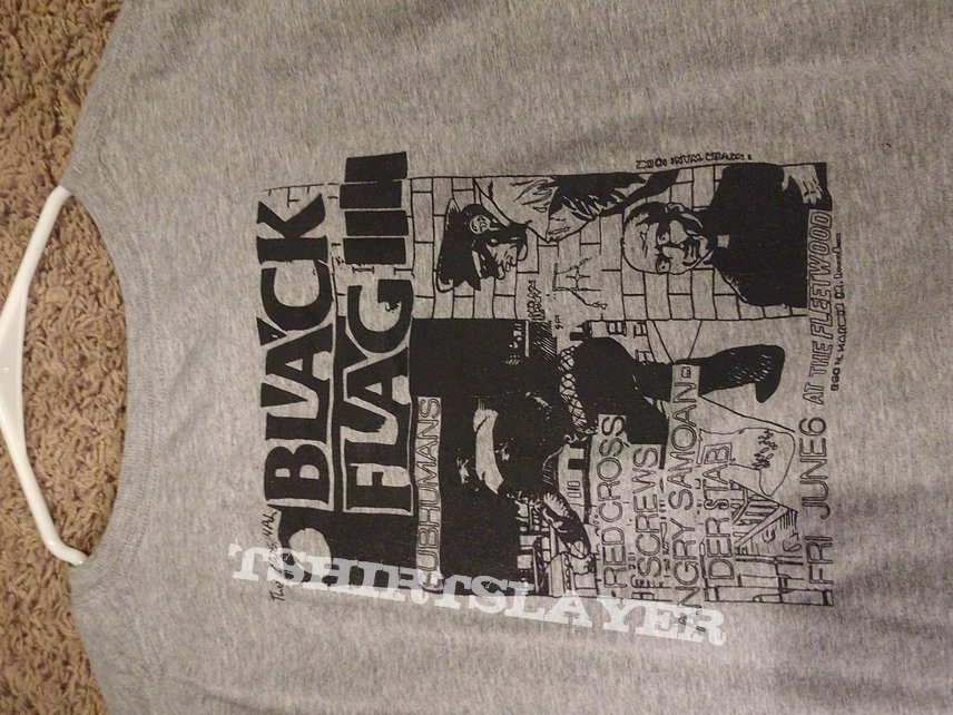 DIY Black Flag shirt