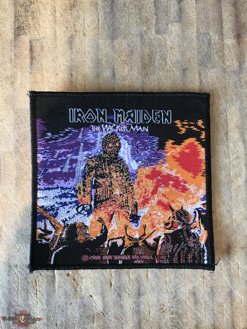 Iron Maiden - The Wicker Man patch