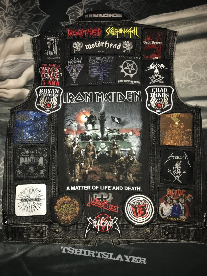 Saxon One of my battle jackets (work in progress)