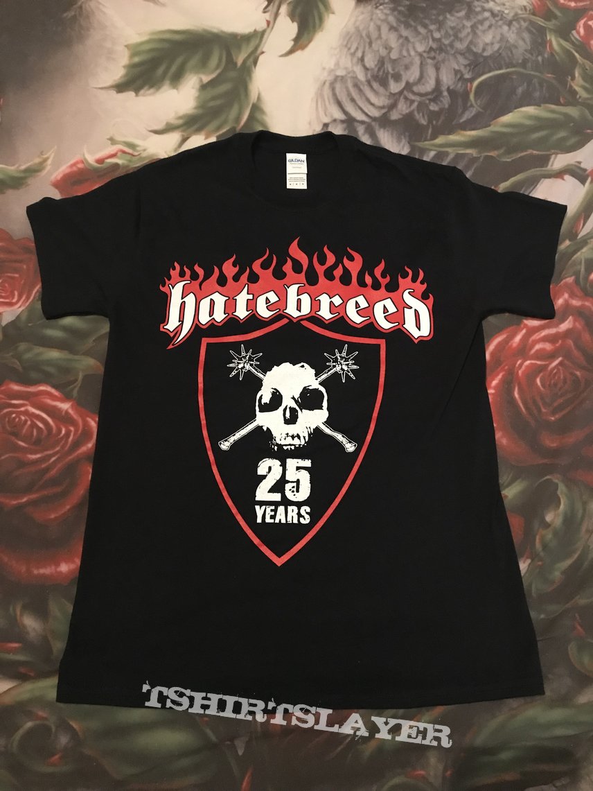 Hatebreed - 25th anniversary european tour T-shirt 