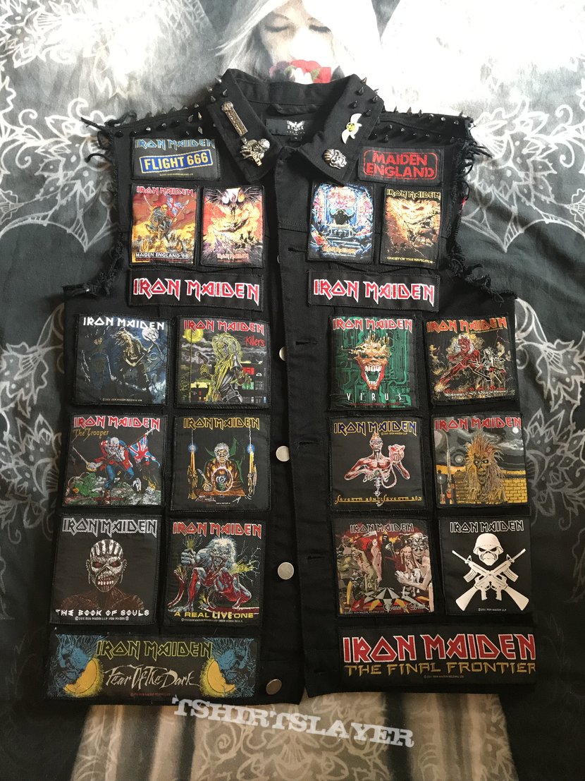 My Iron Maiden battle jacket 