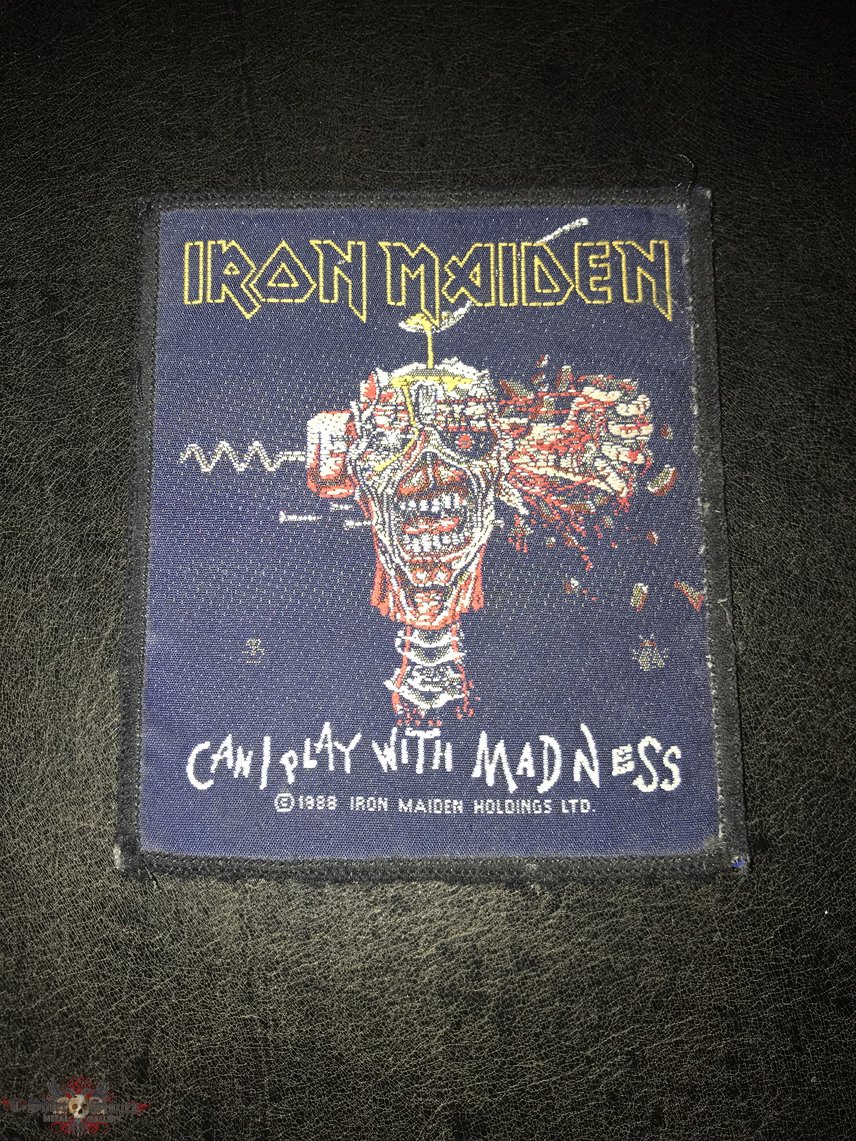 Iron Maiden - Can I Play With Madness patch