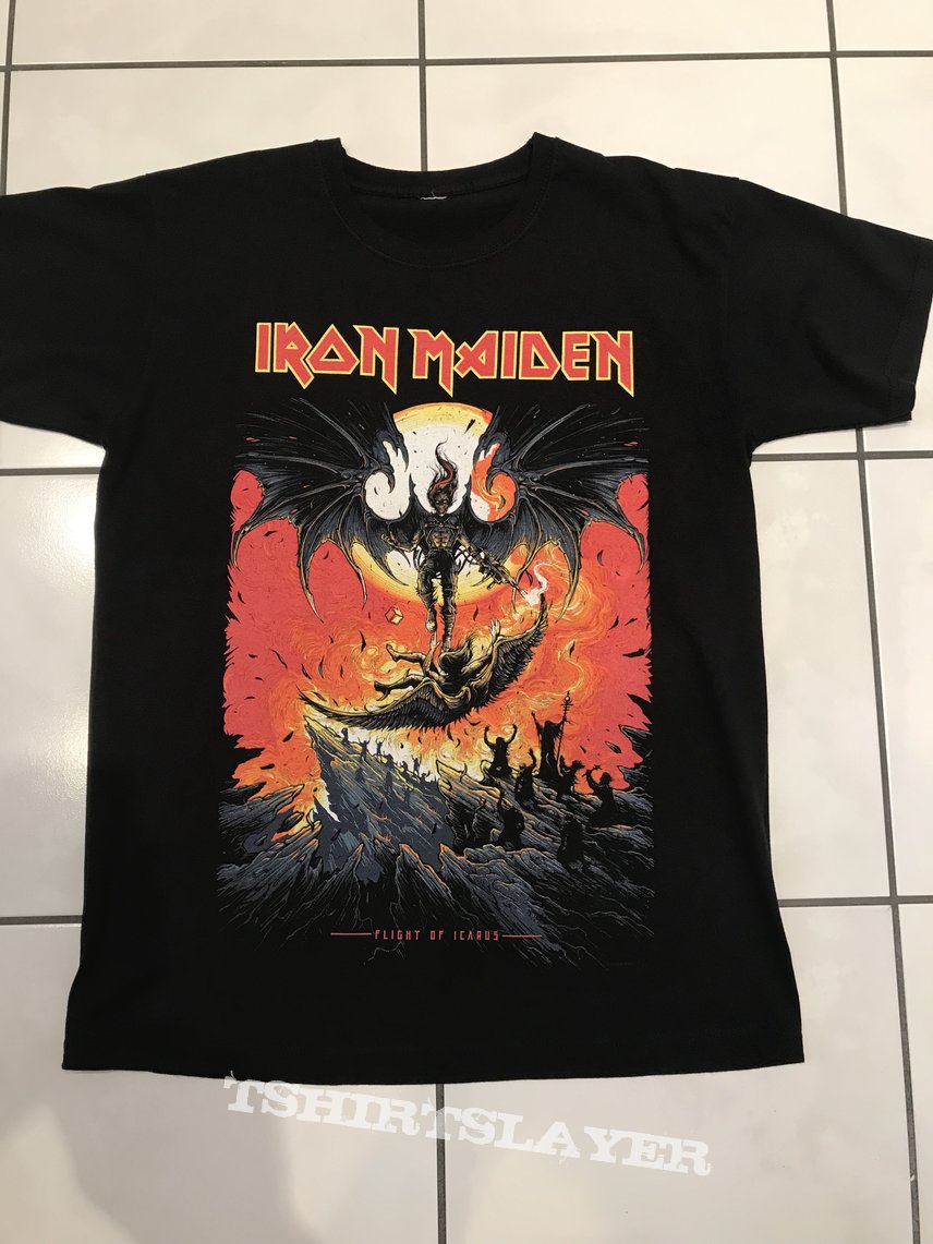 Iron Maiden - Flight Of Icarus/Revelations, Legacy Of The Beast Tour T-shirt 