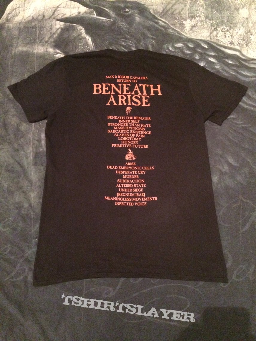 Cavalera - Return Beneath Arise T-shirt 