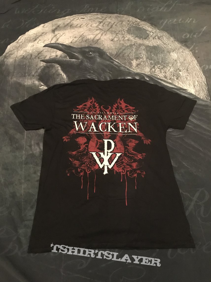 Powerwolf - The Sacrament Of Wacken T-shirt | TShirtSlayer TShirt and  BattleJacket Gallery