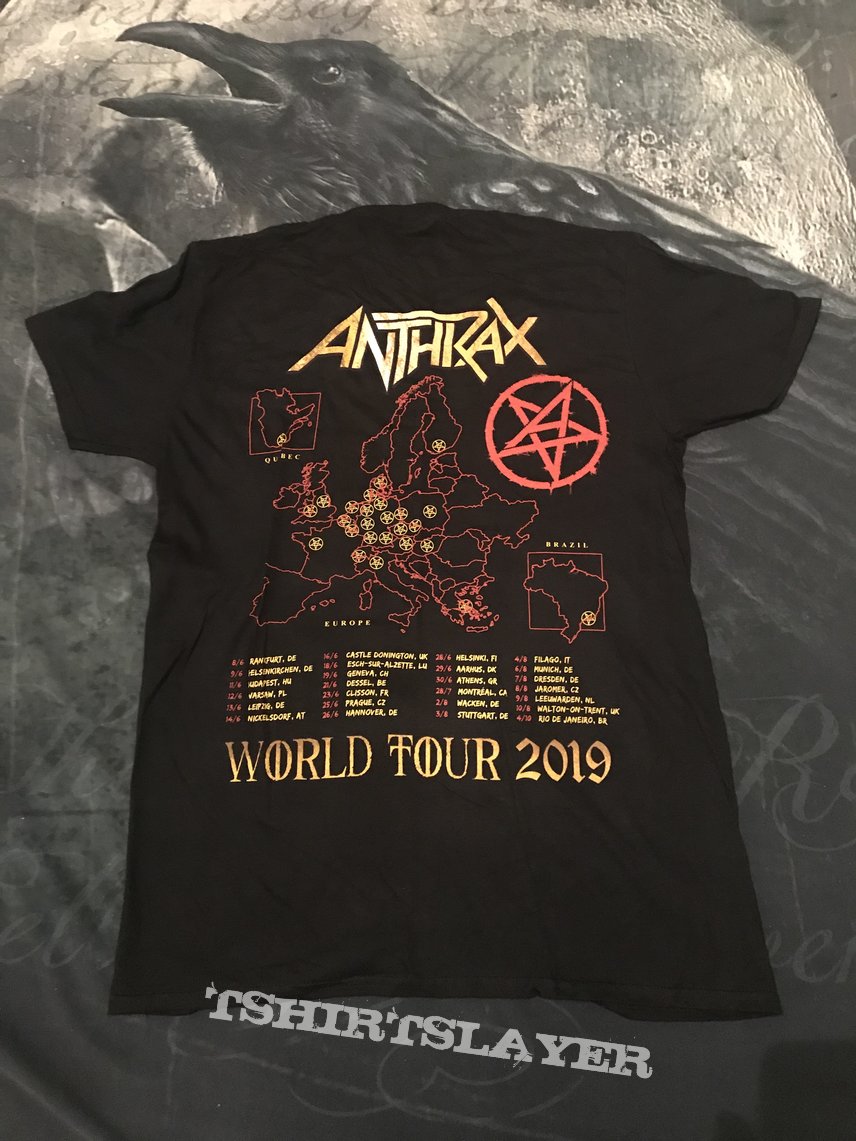 Anthrax - World Tour 2019 T-shirt 