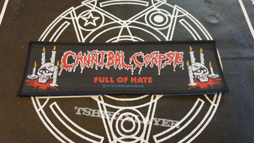 Cannibal Corpse Full Of Hate 1993 Patch