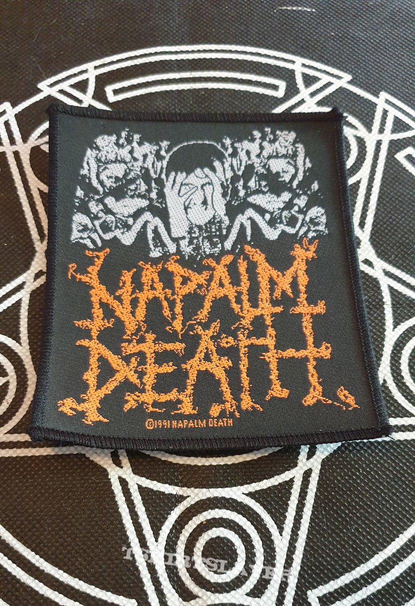 Napalm Death From Enslavement To Obliteration 1992 Patch