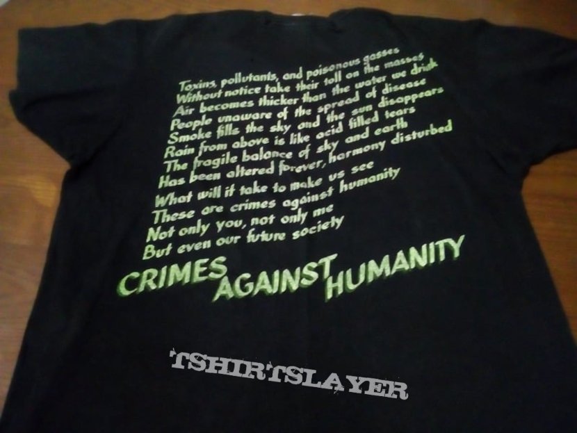 Sacred Reich  crimes against humanity the American Way  T Shirt