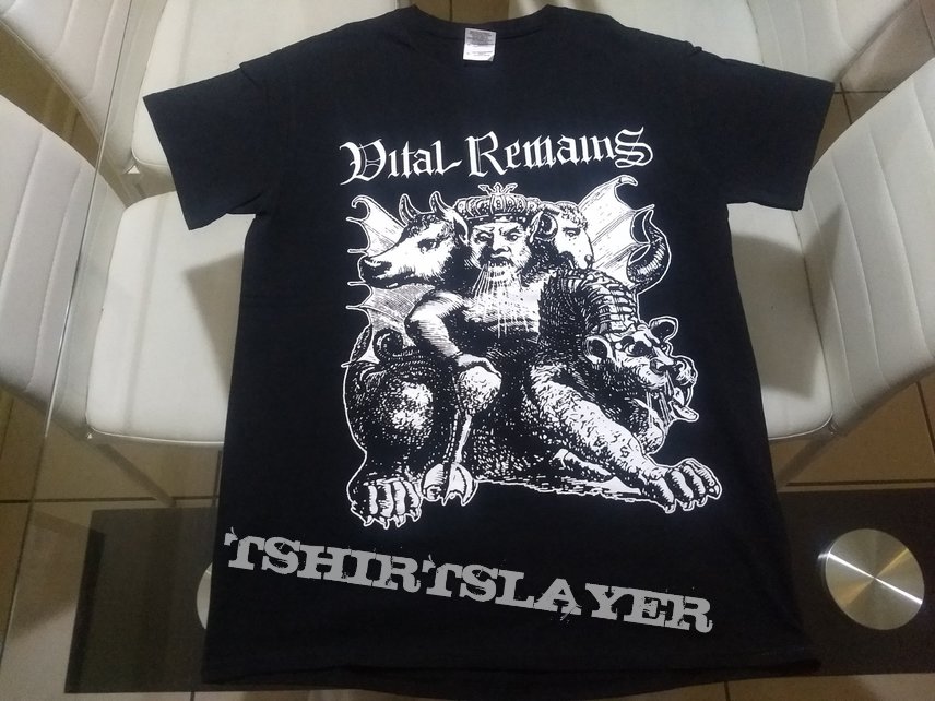 Vital Remains   King of Hell TShirt