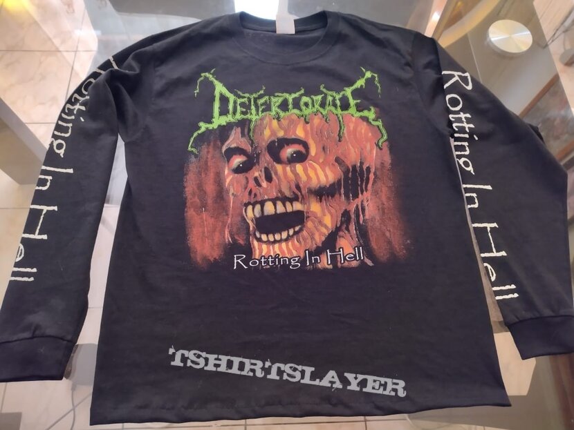 Deteriorate  Rotting in Hell L-Shirt