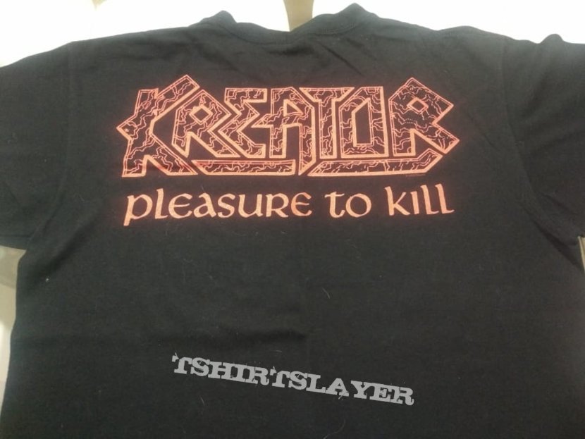 Kreator  Pleasure to Kill  T Shirt
