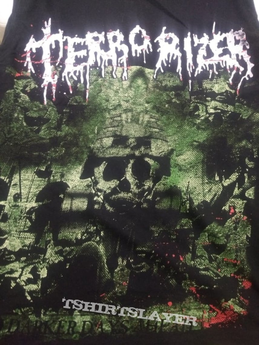 Terrorizer  Darker Days Ahead  Sleeveless Shirt