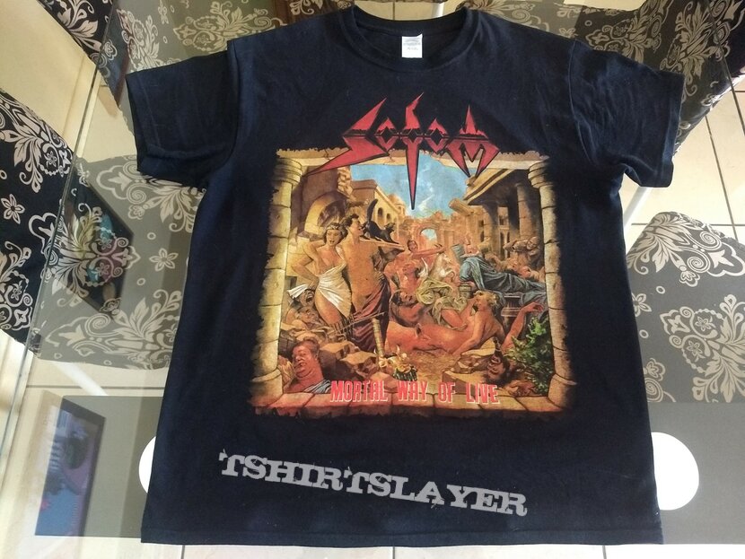 Sodom  Mortal Way of Live T-Shirt