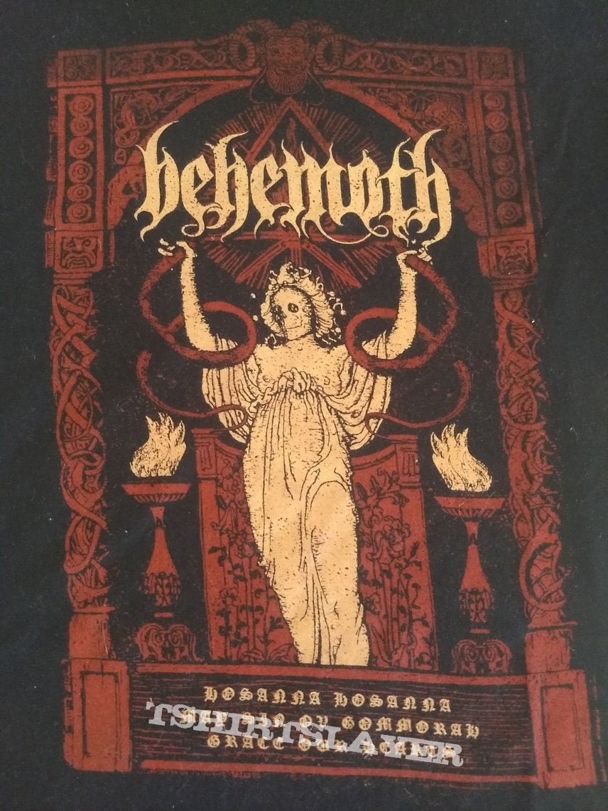 Behemoth    hosanna hosanna may sin ov gommorah grace our hearts T-Shirt