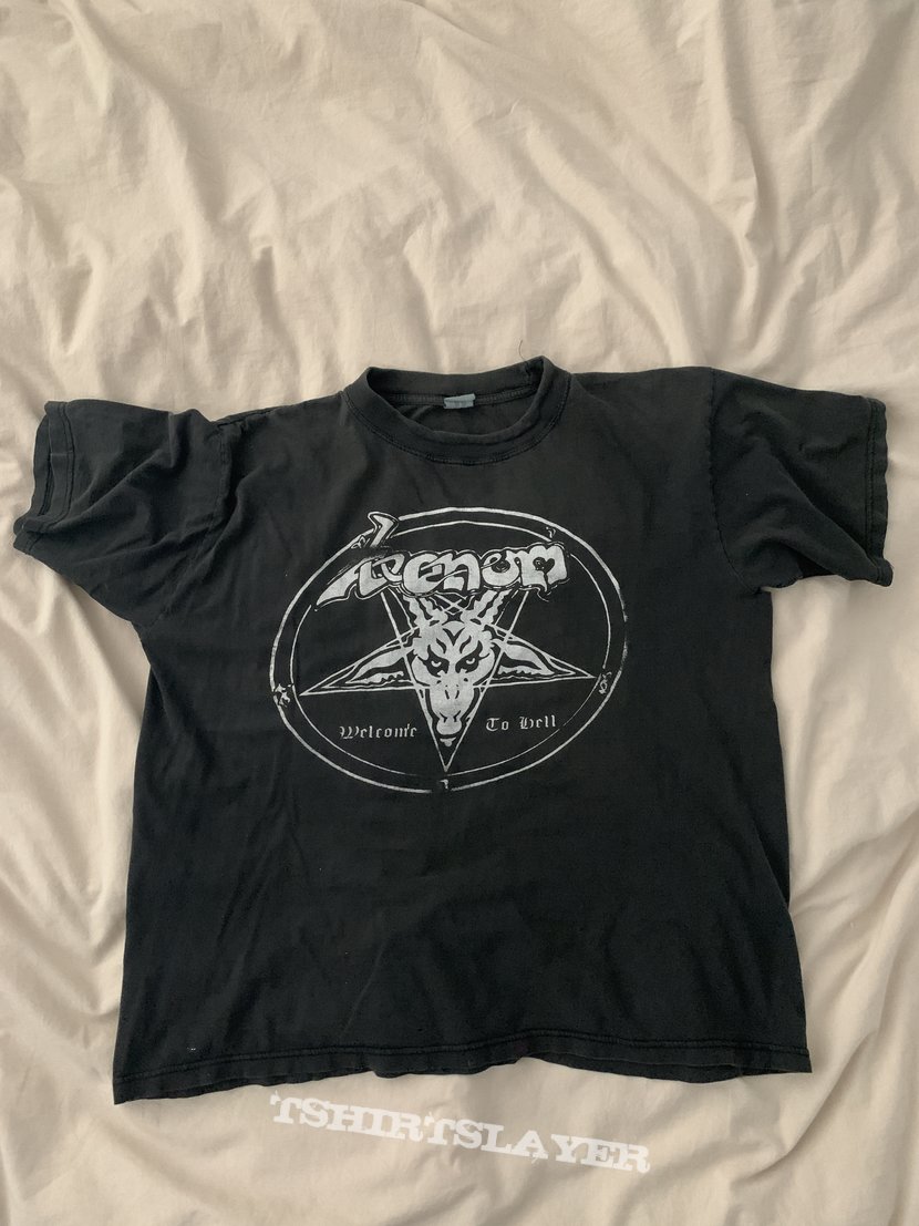 90s Venom Welcome To Hell T-shirt 