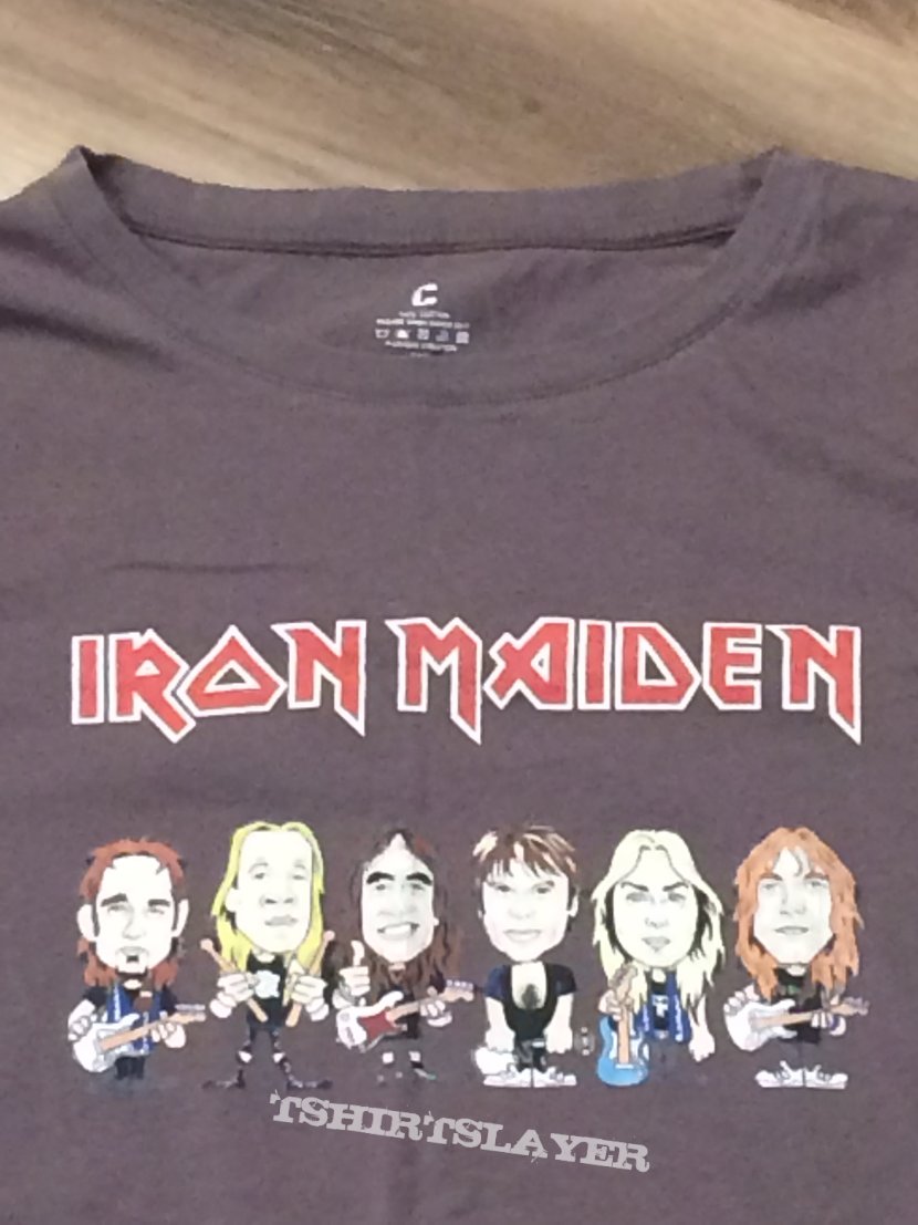 Iron Maiden - Cartoon fan shirt (not official) | TShirtSlayer TShirt and BattleJacket Gallery Iron Maiden - Cartoon fan shirt (not official) | TShirtSlayer TShirt and BattleJacket Gallery