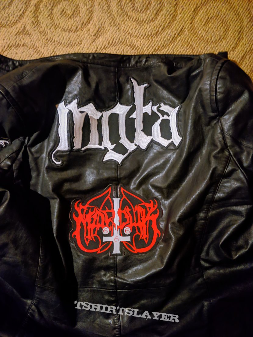 Mgła Leather jacket