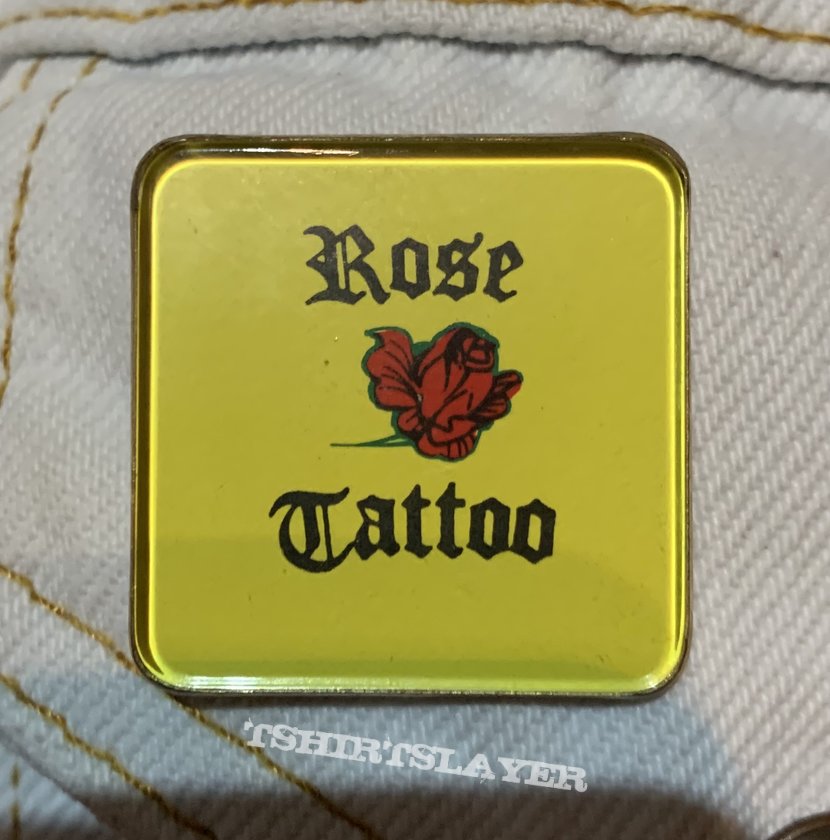 Rose Tattoo - Vintage Enamel Pin