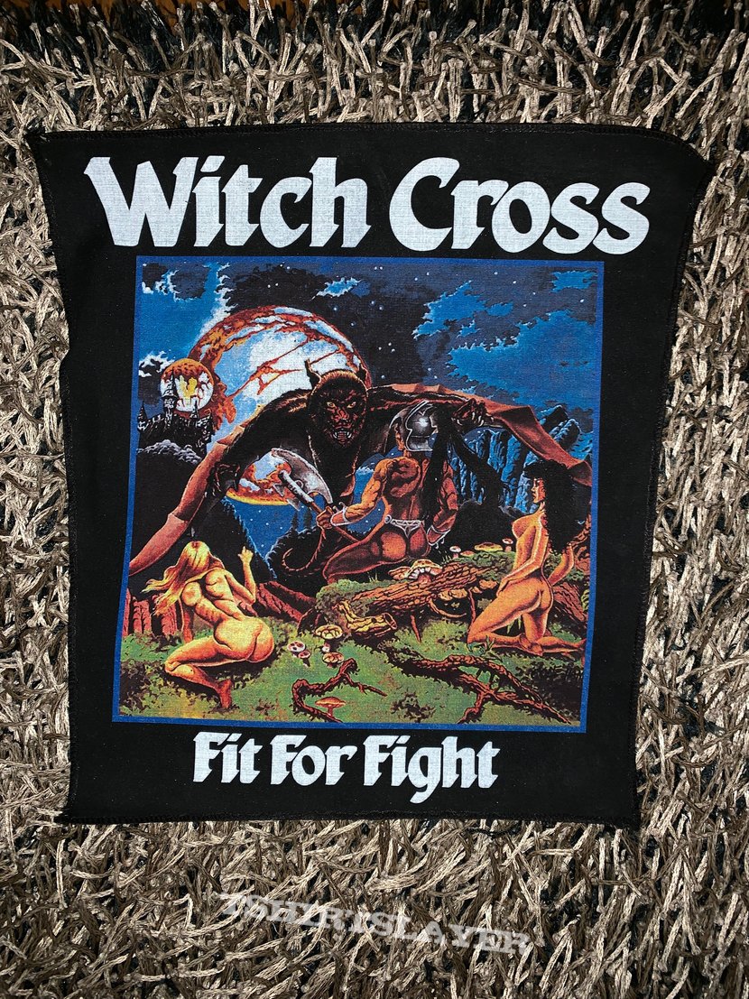 Witch Cross - Fit for Fight - Back Patch