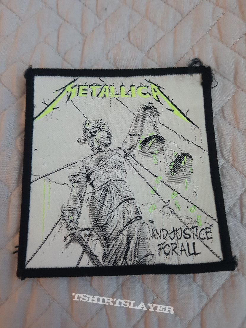 Metallica And Justice For All vintage patch