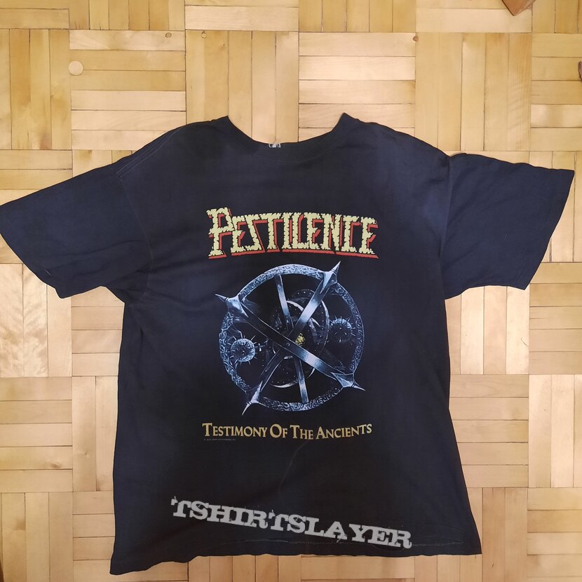 Pestilence &quot;testimony&quot; shirt