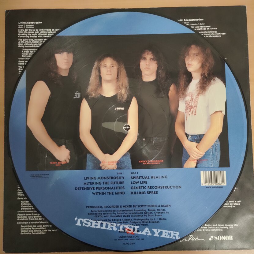 Death - Spiritual Healing LP Pic