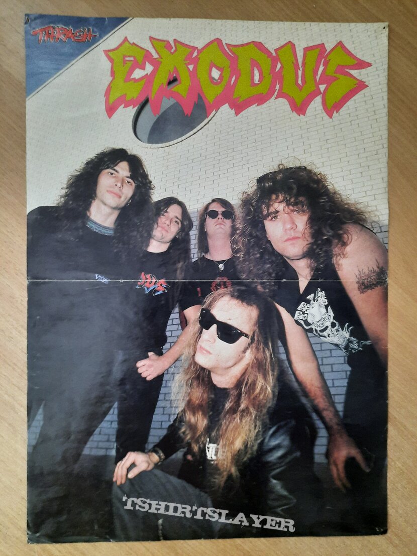 Asphyx/Exodus poster