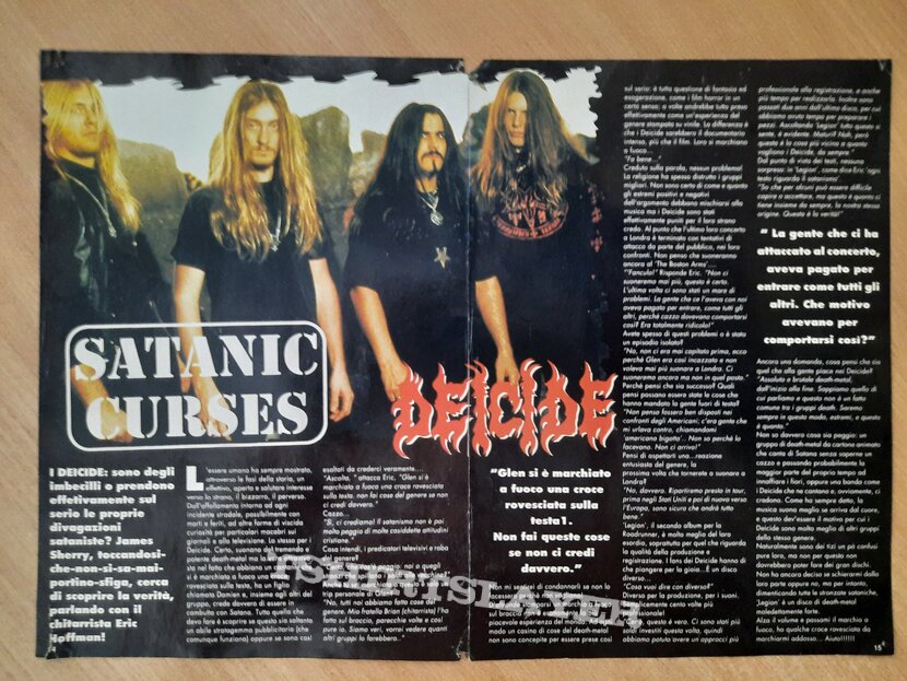 Deicide poster