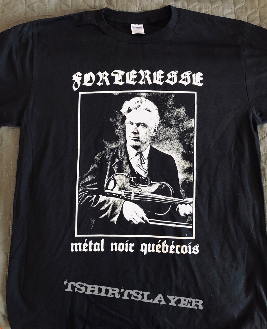 FORTERESSE - &quot;Métal noir québécois&quot; official tshirt