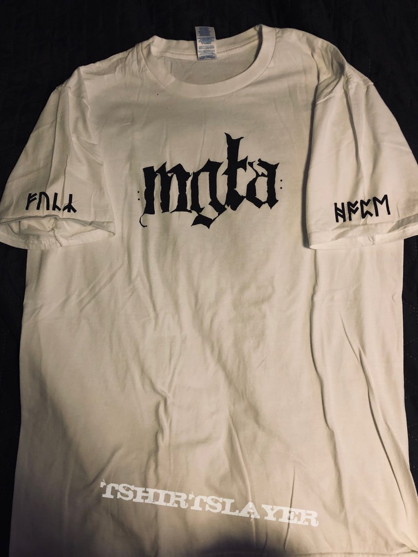 Mgła MGŁA - &quot;Hesychasm&quot; tshirt white