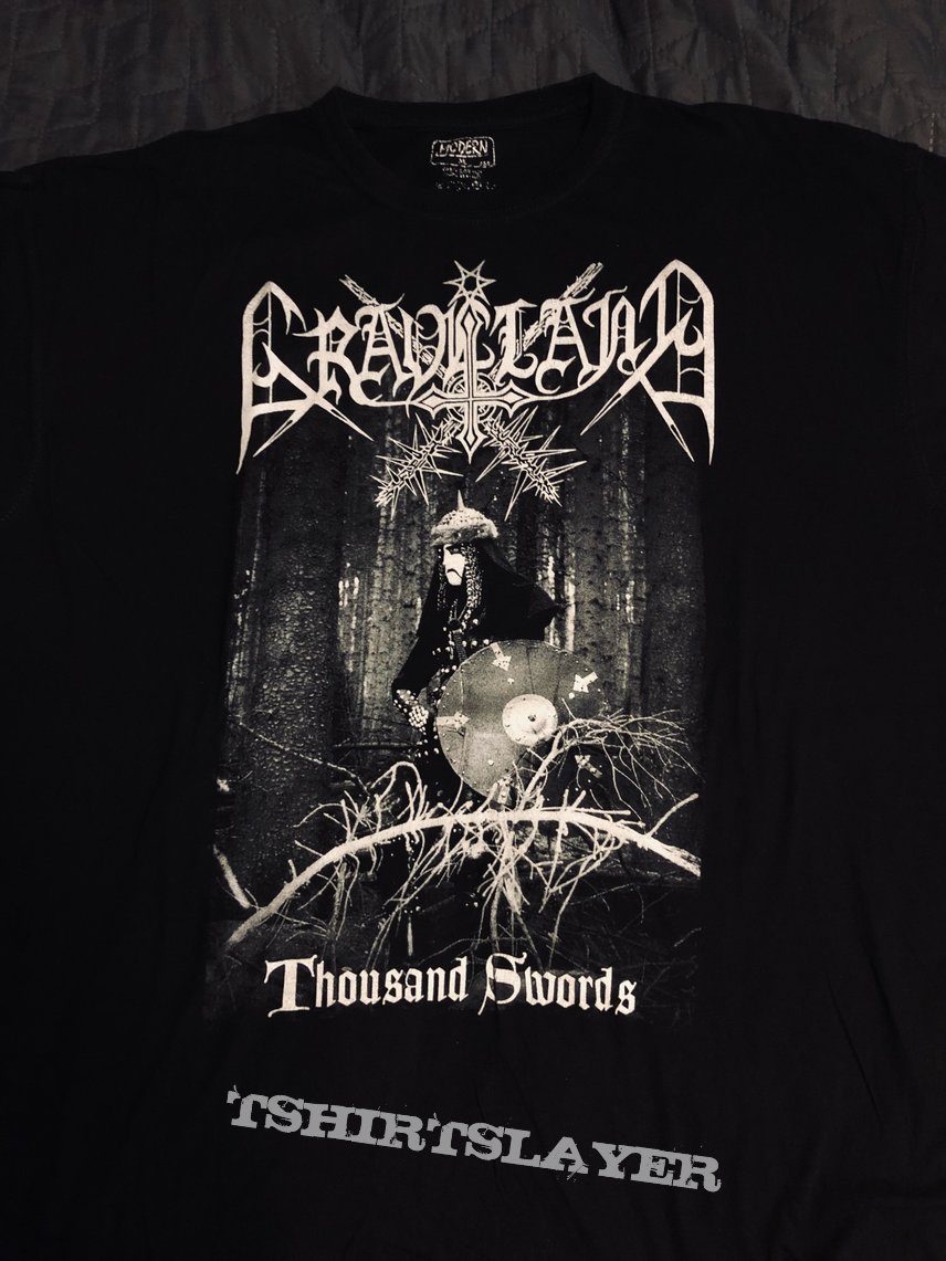 GRAVELAND - &quot;Thousand Swords&quot; tshirt