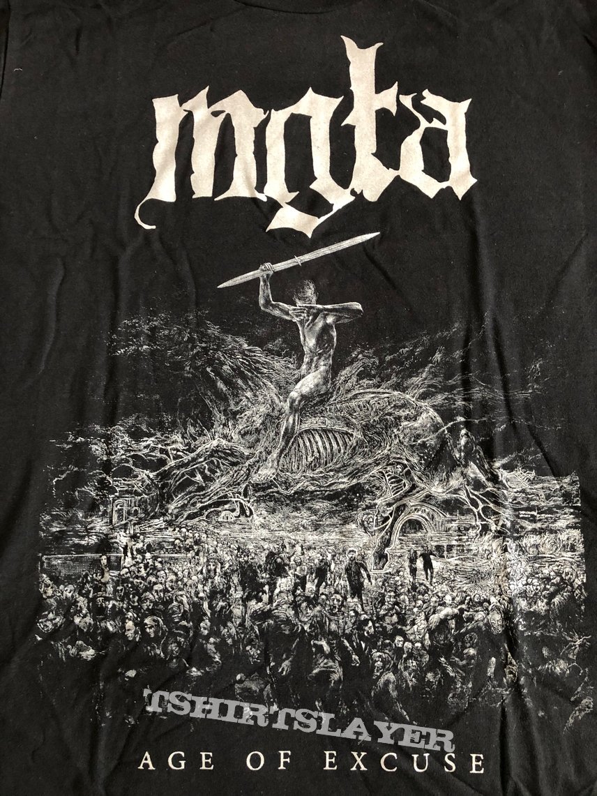 Mgła MGŁA - "Age of Excuse" official merchandise | TShirtSlayer TShirt and  BattleJacket Gallery