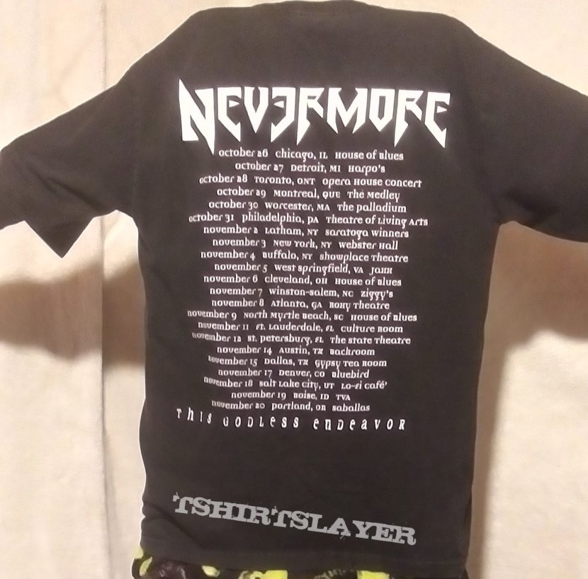 SS Nevermore Godless Endeavor T shirt 