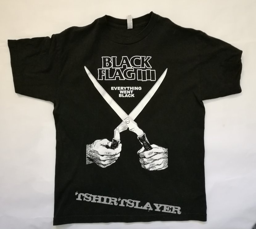 Black Flag - Everything Went Black, TS | TShirtSlayer TShirt and ...