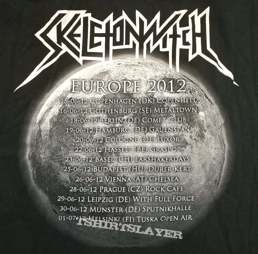 Skeletonwitch, Europe tour 2012, TS