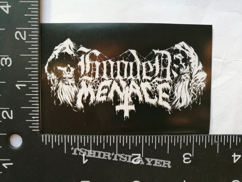 Hooded Menace, Sticker Hooded Menace, Sticker