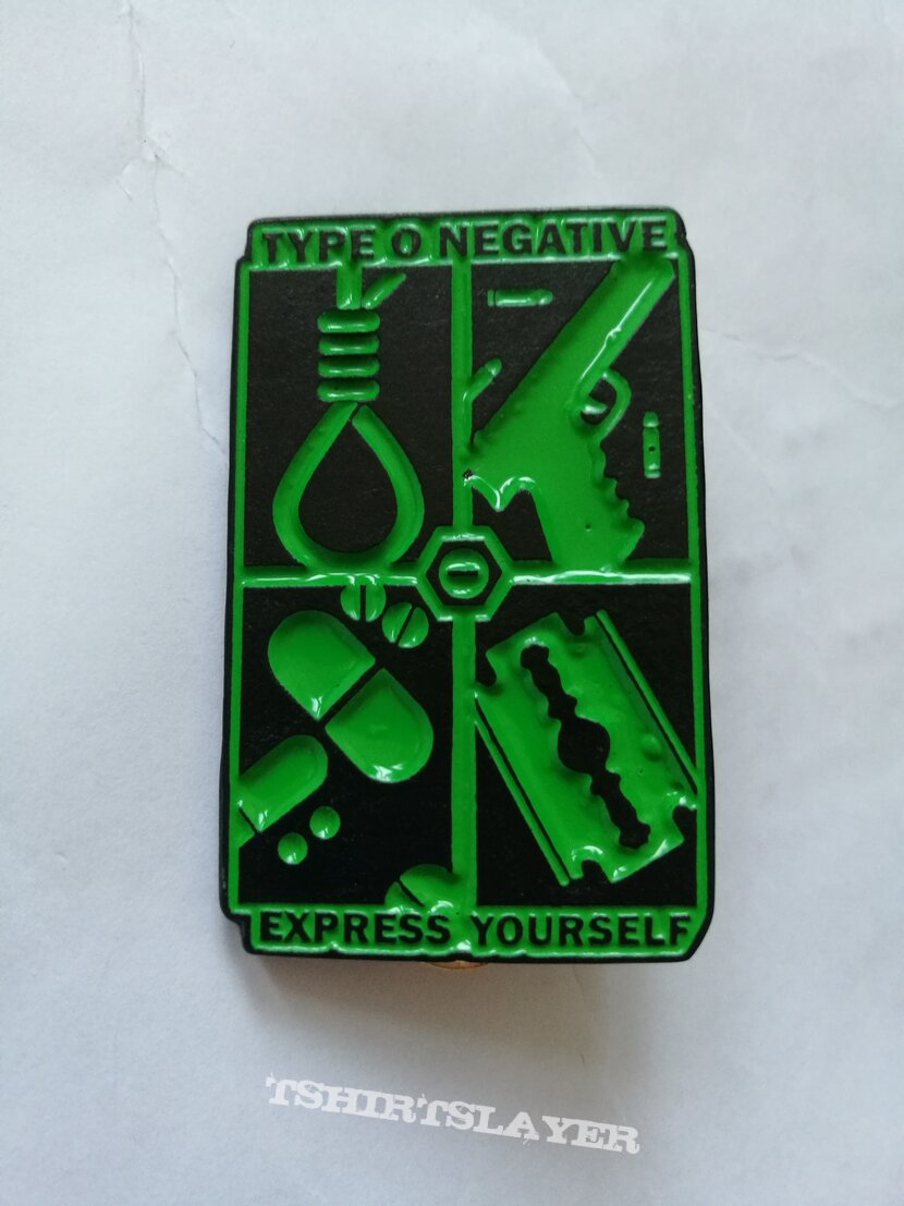 Type O Negative - Express Yourself, Pin