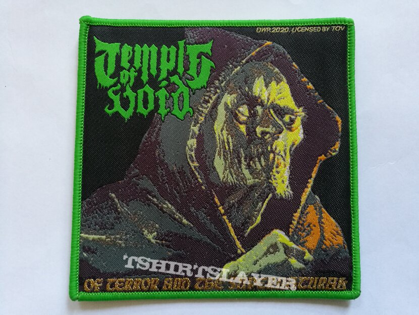 Temple Of Void - Of Terror And The Supernatural, Patch