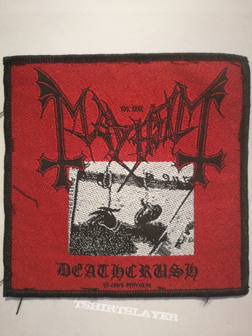 Mayhem - Deathcrush, Patch