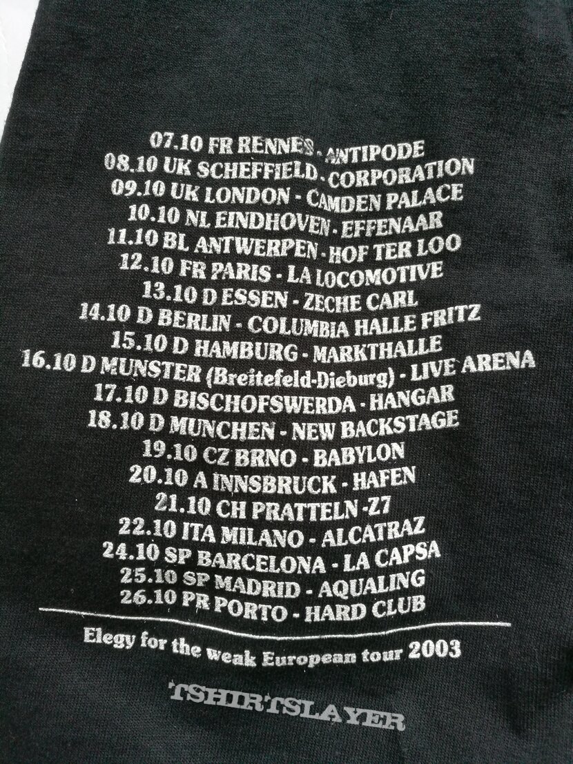 Occult &quot;Elegy for the weak Tour 2003&quot;, LS